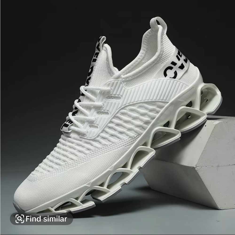 Men’s Casual Lace Up Low Top Blade Training Sneakers